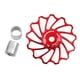 thumbnail image 1 of Polea de cambio trasera Macarena bicicleta de carretera 11/13T rojo, 1 of 8