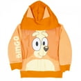 thumbnail image 2 of Bluey Bingo Fleece Kids Cosplay Hoodie with 3D Ears-Toddler 4T, 2 of 2