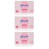 (3 pack) (3 pack) Johnson’s Baby Soap Bar Gentle for Baby Bath and Skin Care, 3 oz