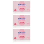 (3 pack) (3 pack) Johnson’s Baby Soap Bar Gentle for Baby Bath and Skin Care, 3 oz