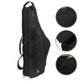 thumbnail image 3 of Shisuyan Étui Portable pour Saxophone Sac de Rangement Alto avec Bandoulière et Poignée, 3 of 8