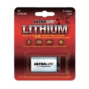 Ultralife U9VL-BP 9V Lithium Battery (Discontinued by Manufacturer)