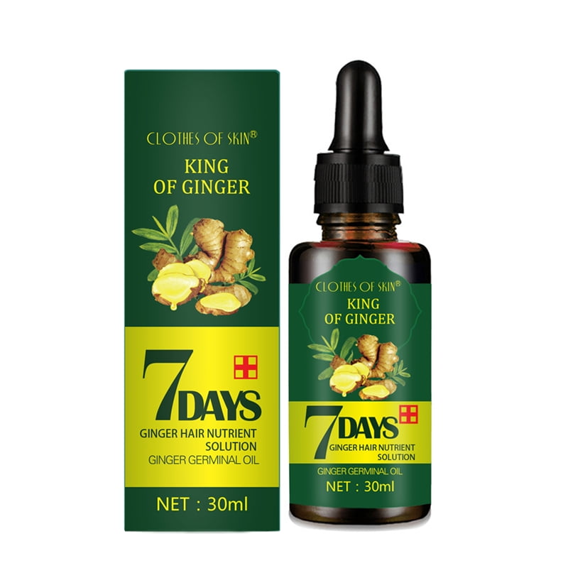 30ML/1fl.oz Hair Loss Treatment Ginger Hair Growth Serum For Thicker