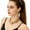 SS3, variant on Multiple Strands Imitation Pearls Necklace For Sensitive Skin Large Sphere Pendant Evening Party Jewelry