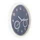 thumbnail image 1 of Wall Clock with Thermometer and Hygrometer Blue Plastic Silent Sweep Home Use Wall Clock, 1 of 3