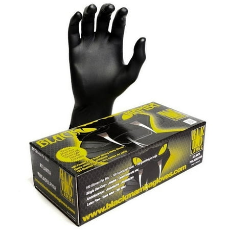 

Black Mamba Gloves Industrial Strength 6 Mil Extra Large 100 Count BLK130