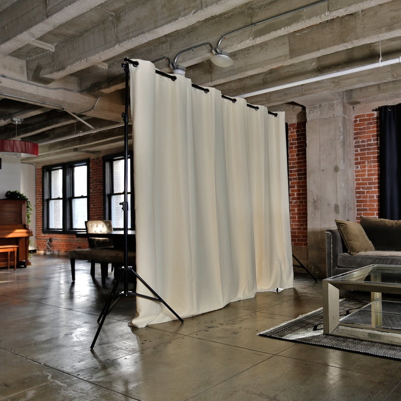 RoomDividersNow Premium Heavyweight Freestanding Room Divider Kit