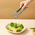 thumbnail image 4 of Pinzas para espagueti de acero inoxidable - Servidor de pasta en forma de peine - Utensilio de cocina ergonómico para fideos, pan, bollería - Pinza para alimentos duradera y resistente a la, 4 of 8