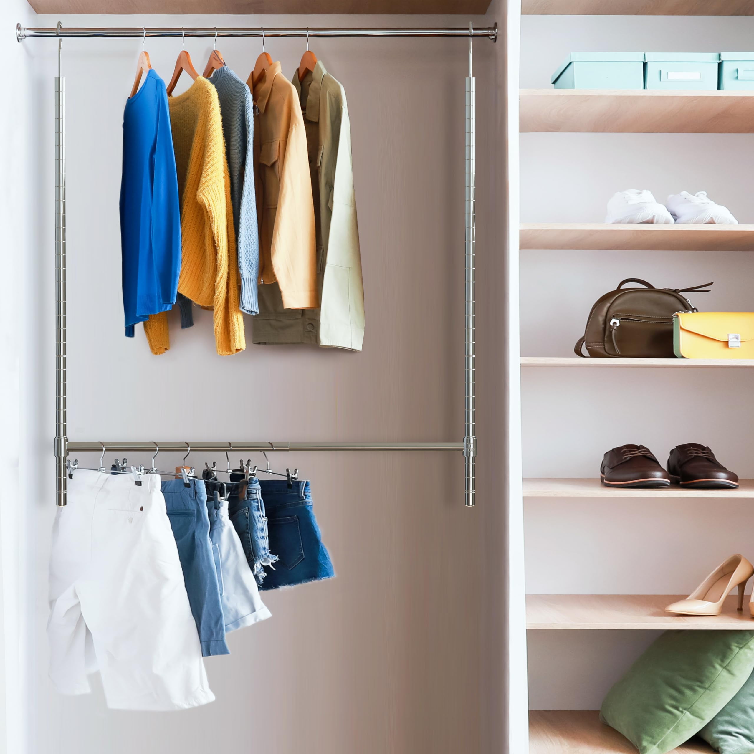 Adding deals a second closet rod