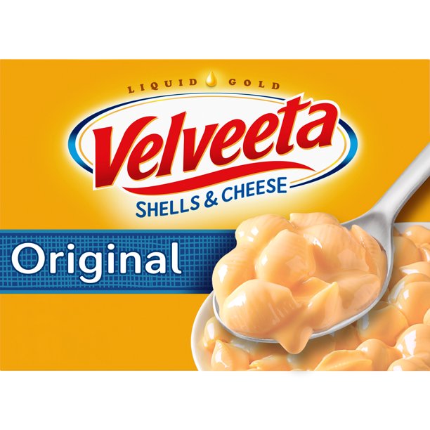 Velveeta Shells And Cheese Original Shell Pasta & Cheese Sauce Dinner, 12  Oz Box - Walmart.com Velveeta Shells And Cheese Original Shell Pasta & Cheese Sauce Dinner, 12  Oz Box - Walmart.com