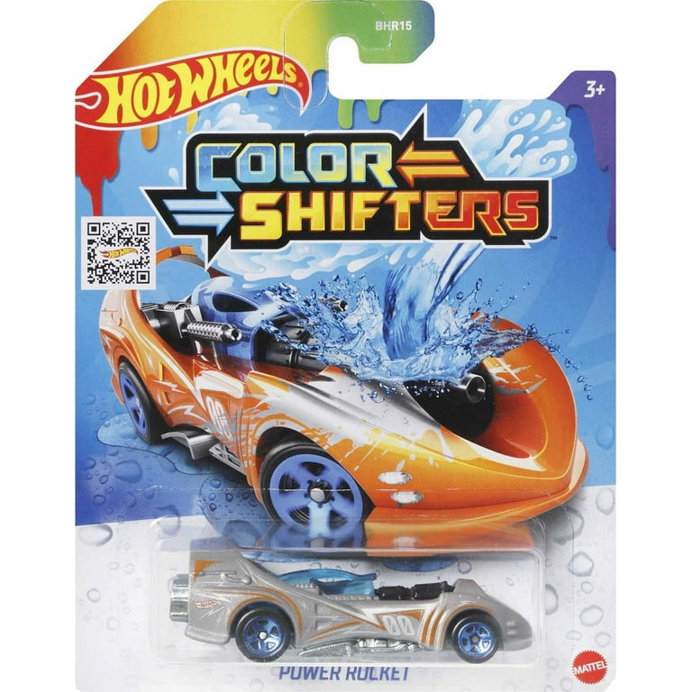 Hot Wheels Color Shifters 1:64 Scale Toy Car, Transforms Color in Water  (Styles May Vary)