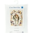 thumbnail image 2 of RTO Counted Cross Stitch Kit 8"X11"-Girl And Doe (14 Count), 2 of 2