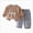 Khaki 0726, variant on Toddler Girls Clothes Outfits 6 9 12 18 Months 2T 3T 4T 5T Toddler Girls Fall Winter Clothes Girls Lace Bow Pullover Denim Pants 2PCs Set Dailywear Hot Pink Size 6-12 Months