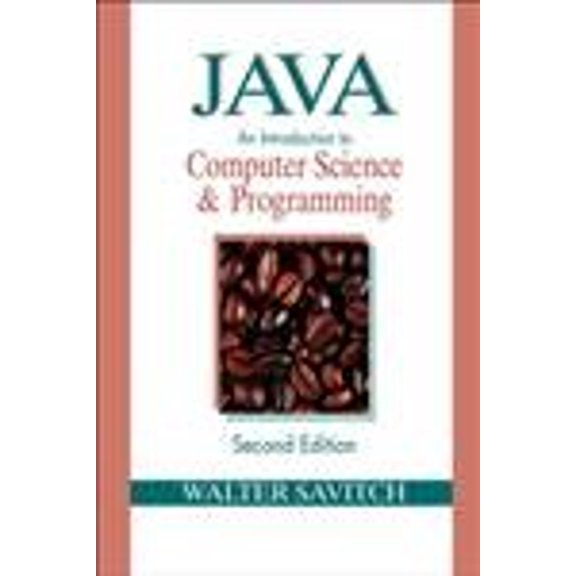 Pre-Owned Java: An Introduction to Computer Science & Programming (2nd Edition) (Paperback) 0130316970 9780130316974