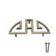 thumbnail image 4 of Cajón De Puerta Chino tirarere De Peril De Para Muebles De Decoración para hogar Hardware Tono De Bronce perfecl Perilla de la manija del cajón de la puerta, 4 of 8