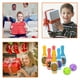 thumbnail image 5 of Juego de bolos de plástico duradero, juego de bolas, suministro de actividades para fiestas de cumpleaños para niños Tmvgtek juguetes de los niños, 5 of 9