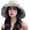 Xinm001-beige, variant on Women Summer Sun Hat Wide Brim Wired Edge Floral Beach Bucket Hats Reversible Foldable Travel UV Protection Lady Hat