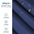 thumbnail image 3 of MCombo Patio Awning 13x8 Feet Fabric Replacement Sunshade Canopy for Retractable Awnings(Dark Blue), 3 of 7