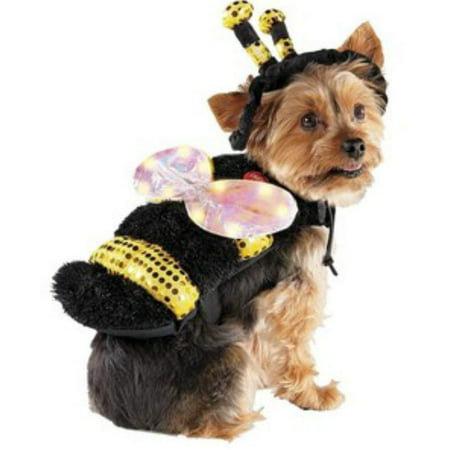 LED Bee with light up wings Pet costume - size S, 2 piece pet costume By Target