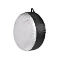 thumbnail image 2 of ZheElen Prevent Contamination Spare Tire Cover For Cars Sun Proof And Delamination black silver L, 2 of 6