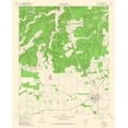 thumbnail image 2 of USGS 15x18 White Modern Wood Framed Museum Art Print Titled - Turkey Texas Quad - USGS 1967, 2 of 4