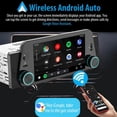 thumbnail image 3 of EstéReo para AutomóVil de un Solo DIN con CarPlay/Android Auto InaláMbrico, Radio con Pantalla TáCtil, Bluetooth, CáMara de Respaldo, Mirror-Link, 3 of 4