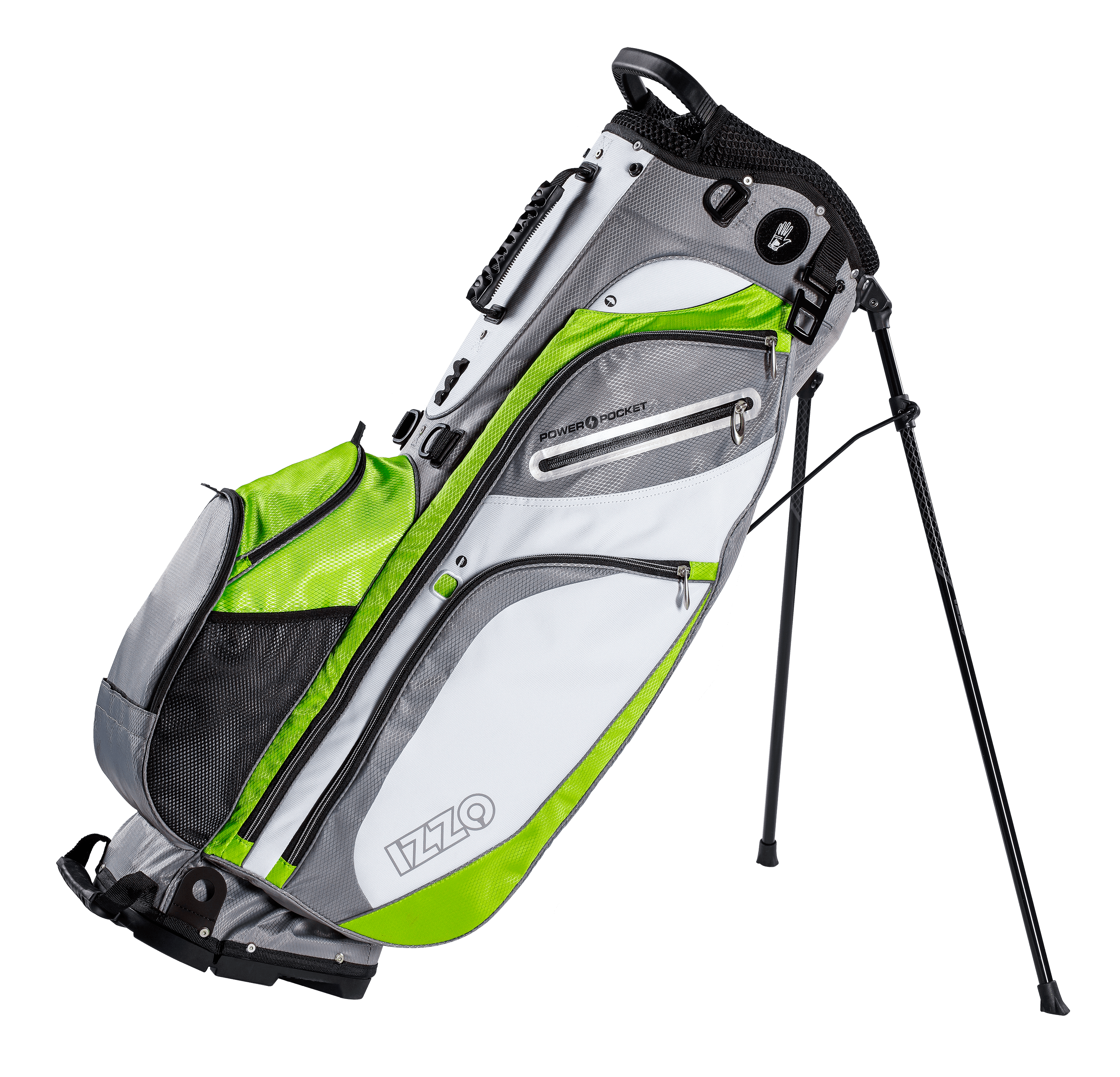 IZZO Versa Golf Stand Bag - Green - Walmart.com