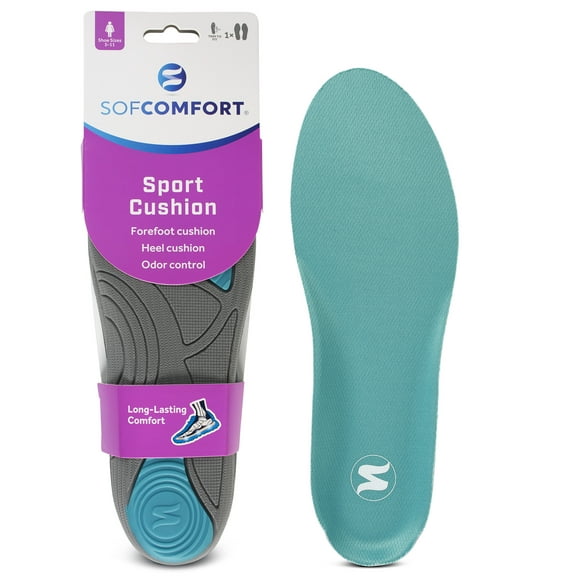 Sof Comfort Sport Insole Women's Size 5-11, Trim-to-Fit