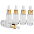 5Pack Empty Essential Oil Bottles, Portable Refillable PETG Containers