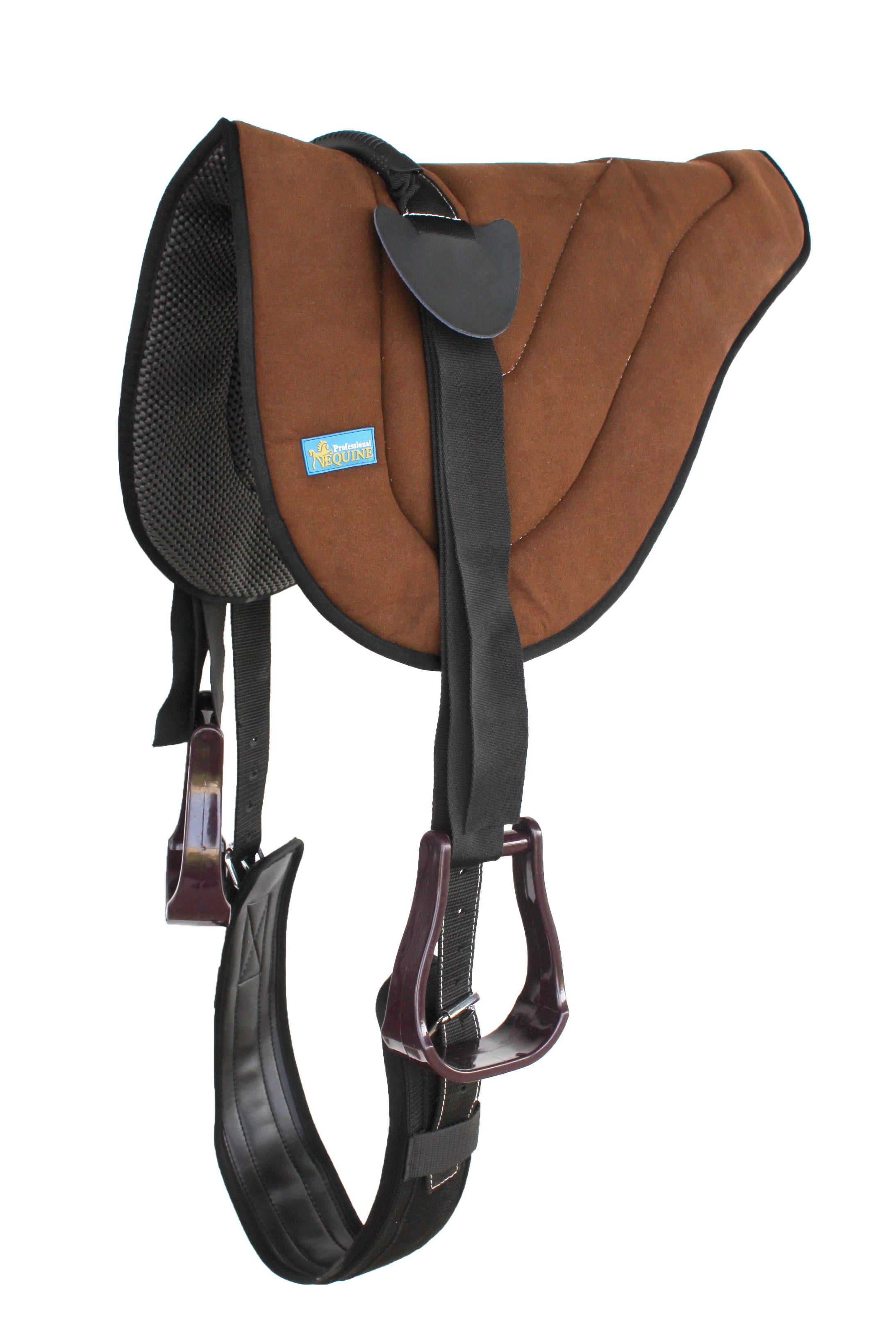 Bareback Riding Pad Removable Accessory Saddle Bags Neoprene Girth 