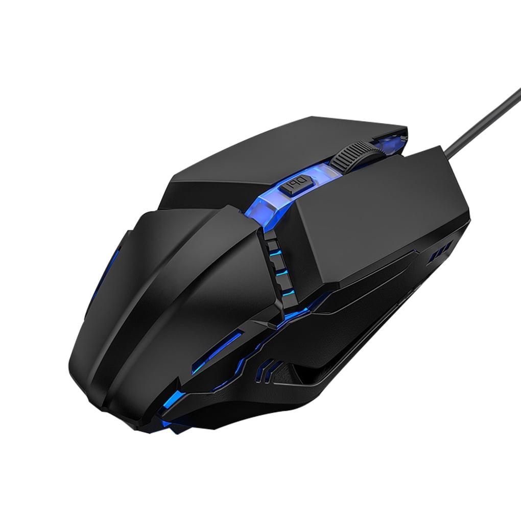 outdoorline Computer Wired Mouse Breathing Light Nonslip Optical