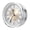 Silver, variant on Tibvox Skeleton Clock Mechanism With Gold/Silver Frame 3.5Inch Mounting Diameter