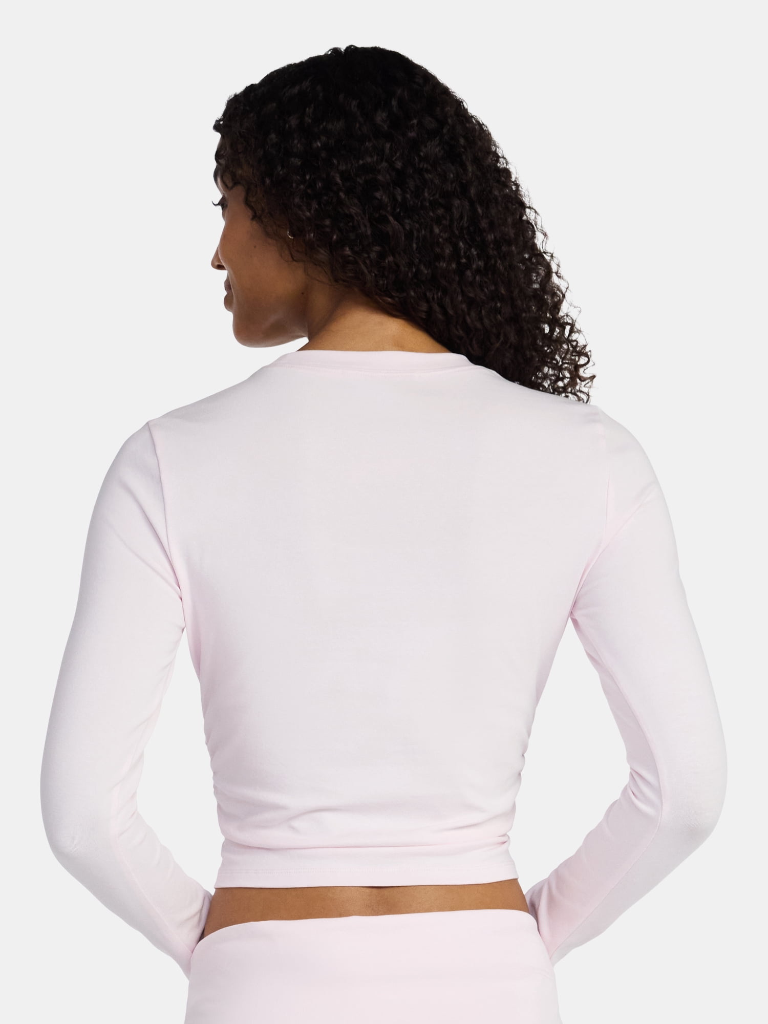 Madden NYC Women’s Heart Top with Long Sleeves, Sizes XXS-XXL