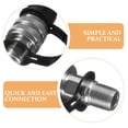 thumbnail image 3 of FESTFENDS 2Pcs Hydraulic Quick Coupler Multi Heavy Duty Construction for Jacks with Quick Release Function, 3 of 7