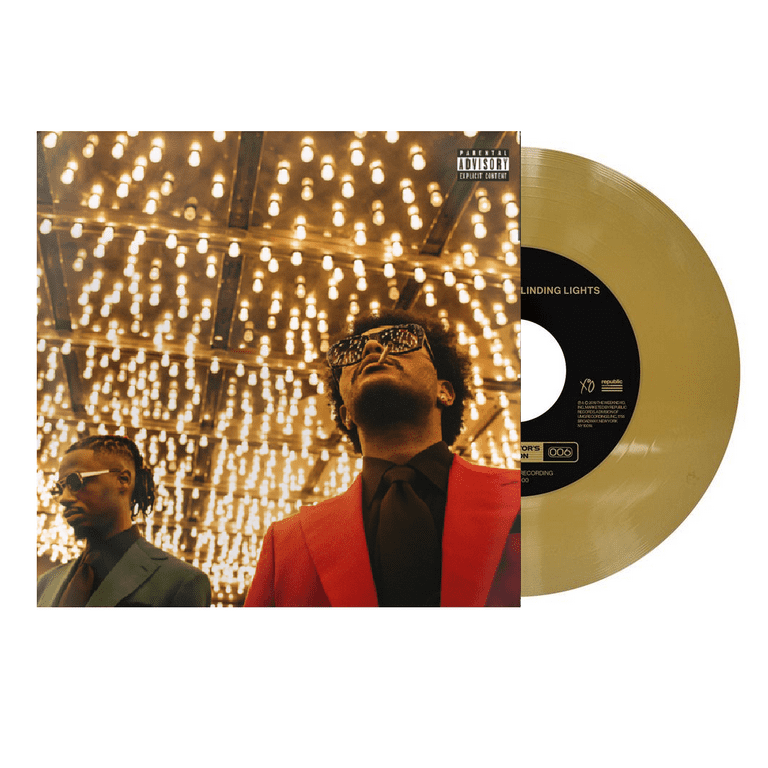 The Weeknd - Heartless Blinding Lights Collector’s Edition Gold Colored  Vinyl 008