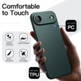 thumbnail image 4 of JETech Slim Case for iPhone Air 6.5-Inch, Ultra-Thin Lightweight Minimalist Phone Cover with Camera Lens Protection, Matte Anti-Fingerprint Finish (Midnight Green), 4 of 6