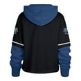 thumbnail image 3 of Women's '47  Navy Philadelphia Phillies City Connect Shortstop Cropped Pullover Hoodie, 3 of 3
