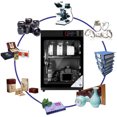 thumbnail image 5 of INTBUYING Camera Lens Dehumidifying Dry Box Cabinet Fully Automatic 30L 2 Layers Black, 5 of 12