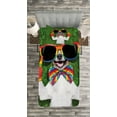 thumbnail image 3 of Ambesonne Dog Quilted Bedspread Set 2 Pcs, Gay Dog Peace Sign Pride, Twin Size, Multicolor, 3 of 3