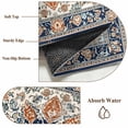 thumbnail image 6 of 3'x5' Area Rugs, Orange Blue Boho Southwestern Indoor Outdoor Area Rug for Living Room Bedroom, Ethnic Rustic Classical Washable Bathroom Rugs Kitchen Floor Carpet Mats Home Decor Aesthetic, 6 of 8