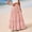 Pink, variant on WWV Women's Skirt Elastic High Waisted Lace Hollow out Skirt Dress with Drawstring Summer Solid Color Comfy Trendy Lady Loose Fit Wedding Skirt Pink L