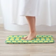 thumbnail image 5 of Bathroom Rugs Non Slip Washable - cute blue Lemon Kitchen Mats for Floor, Area Rugs for Entryway Rugs Indoor, Laundry Bathroom Room Door Rug with Rubber Backing 20x31.5in, 5 of 8
