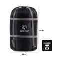 thumbnail image 6 of REDCAMP Sleeping Bag Stuff Sack, 63L,Black XXL compression stuff sack, Great for Backpacking and Camping, 6 of 8