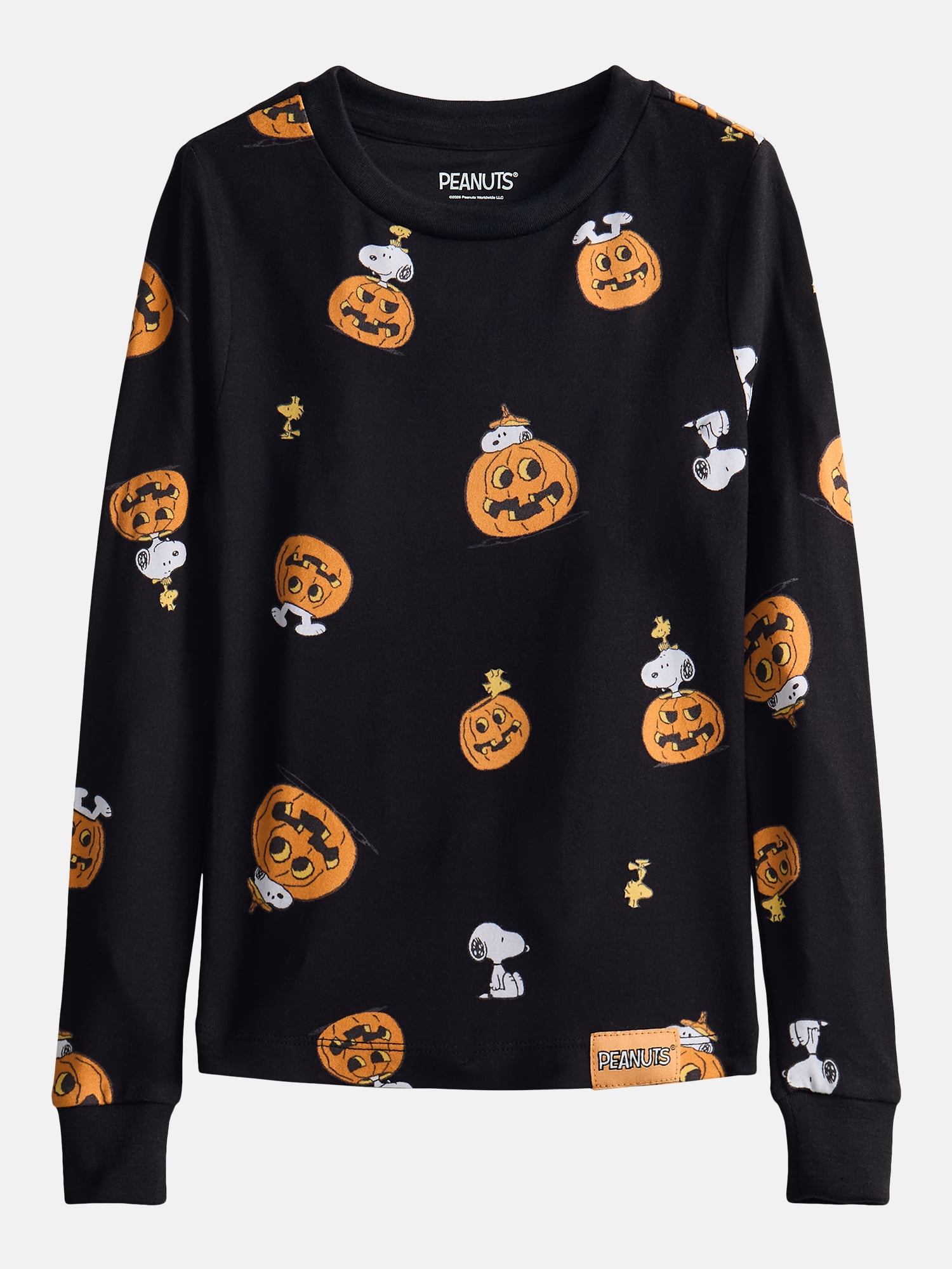 Peanuts Halloween Unisex Infant Snoopy Matching Family One-Piece Pajama Set, Sizes 6M to 18M