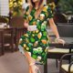 thumbnail image 3 of Disketp St Patrick's Day10 para Vestido de Manga Corta para Mujeres, Vestidos de Verano para Mujeres, Casual y Holgado para la Playa, 3 of 6
