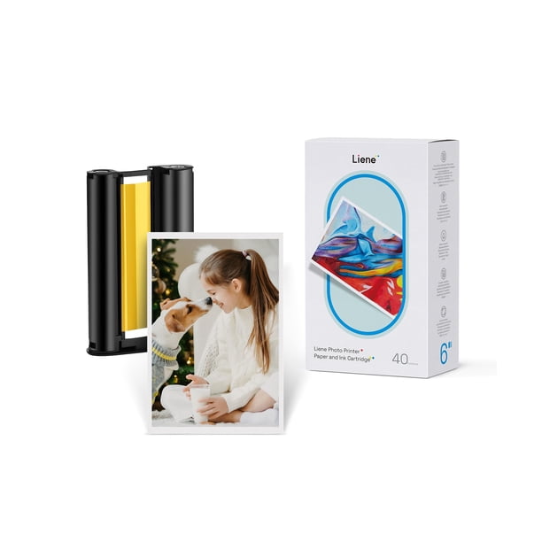 Impresora fotográfica Liene Amber M100/M200 con 40 hojas y tinta