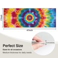 thumbnail image 5 of Colorful Rainbow Tie Dye Spiral Pattern Kitchen Rug Mat,Kitchen Runner Rugs Non Skid Washable,Decorative Kitchen Floor Mats for Kitchen,Sink,Laundry,17"X47", 5 of 5