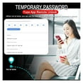 thumbnail image 6 of Smart Door Lock Tuya Electronic Lock Fingerprint Lock Password IC Card Key USB Charge For Smart Home ,More Secure, 6 of 6