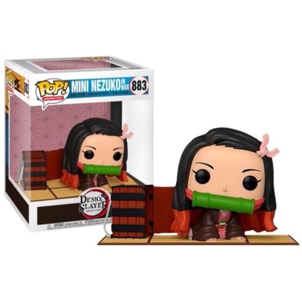 FUNKO POP-figuras de acción de Demon Slayer, Kimetsu No Yaiba, NEZUKO KAMADO 868 #, INOSUKE, HASHIBIRA 875 #, modelo de colección, muñecos de juguete