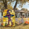 thumbnail image 2 of Halloween Ghost Garden Flag The Nightmare Garden Flag Sally Kisses Jack Vertical Double Sided Rustic Farmland Burlap Yard Lawn Outdoor Decor 28x40", 2 of 5